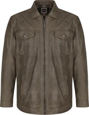 Lederjacke ZANLITE Babista braun