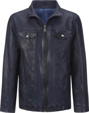 Lederjacke BELLINIRO Babista dunkelblau