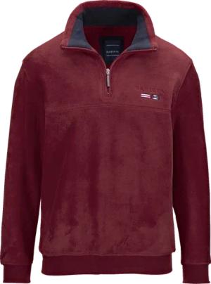 Fleece-Sweatshirt FIORIVESTO Babista dunkelrot