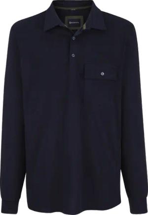 Langarm-Poloshirt FIOREZONTO Babista dunkelblau