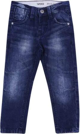 Sarcia.eu Lange Unterhose Verengte, dunkelblaue Jeanshose DENIM CO 18-24 Monate