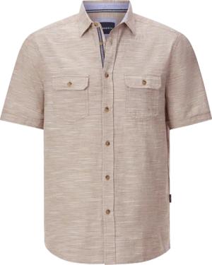 Kurzarmhemd BELLAZURRO Babista beige