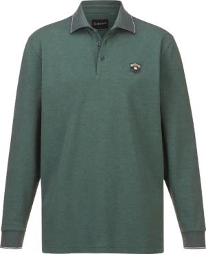 Langarm-Poloshirt MILANVETZO Babista grün