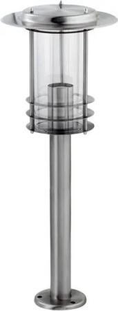 Grafner Gartenleuchte Edelstahl Wegleuchte 17S08 Gartenlampe 80cm Standleuchte, ohne Leuchtmittel, Wegleuchte