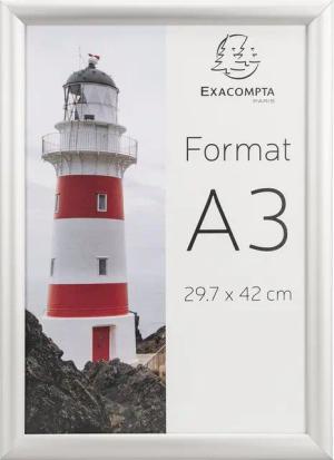 EXACOMPTA Bilderrahmen Exacompta Wandplakatrahmen A3 Nr. 8394358D, Aluminium/Acryl