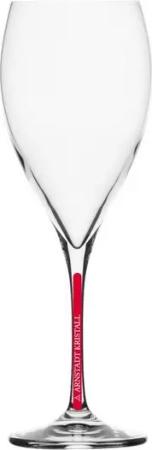 ARNSTADT KRISTALL Weinglas Weinglas Kristall Redstripe clear (23 cm) Kristallglas mundgeblasen ·