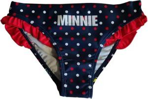 Sun City Badeslip Disney Minnie Maus Badehose, Badeslip für Mädchen, blau-rot gepunktet