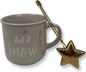 Capelli New York Tasse Geschenkset aus Tasse mit Teesieb