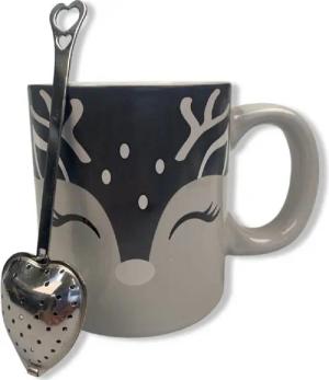 Capelli New York Tasse Geschenkset aus Tasse mit Teesieb