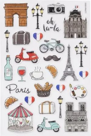 itenga Aufkleber Hobbyfun GLOSSY-Sticker Frankreich