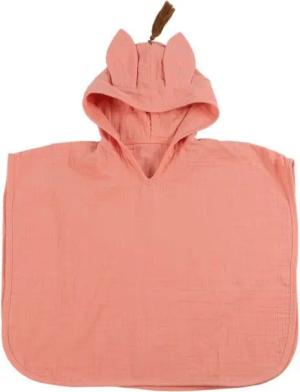 Puckdaddy GmbH Badeponcho Sanna, Babybadeponcho mit Ohren Kapuze in K