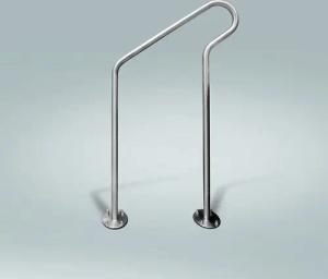 Wellis Whirlpool Wellis Edelstahlgeländer für Whirlpools Stahlhandlauf Handgriff