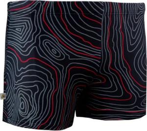 GUGGEN Mountain Badehose Badehose Herren Kastenbadehose kurz eng anliegend Boxer-Badehose Kastenbadehose kurz eng anliegend Badeshorts Boxer-Badehose für Herren