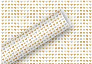Braun+Company Atelier Geschenkpapier Braun & Company Geschenkpapier Alu Heart to Heart