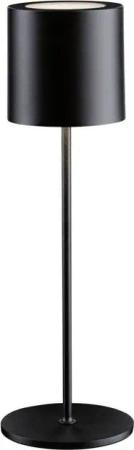 Paulmann LED Tischleuchte Paulmann 76998 Tuni LED-Akku-Tischlampe 2.8 W Warmweiß Schwarz (matt