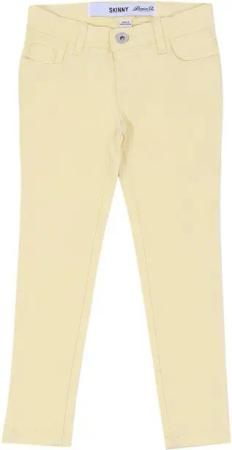 Sarcia.eu Lange Unterhose Röhrenjeans Mädchenhose Zitronenfarbe DENIM CO 5-6 Jahre
