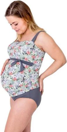 petit amour Umstands-Tankini ALENA_Tukan Bademode schwanger F/G Cup Bügel maternity swimwear (Set, 2-St., Tankinitop & Bikinislip) Design made in Germany, stylish & bequem & langlebig