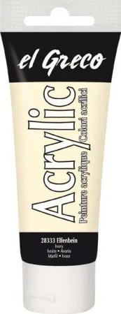 Kreul Künstlerstift Kreul el Greco Acrylic Tube elfenbein 75 ml