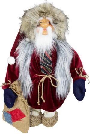 Christmas Paradise Weihnachtsfigur stehender Wichtel 55cm (95cm) (Dekofigur, 1 St), Gnom, Weihnachtsdeko Rot