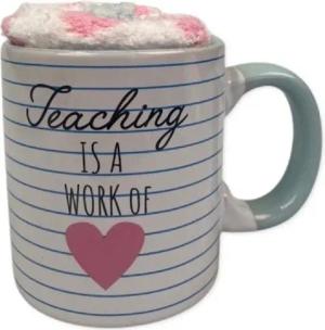 Capelli New York Tasse Geschenkset aus Tasse und Kuschelsocke