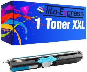 Tito-Express Tonerpatrone ersetzt Epson C1600 C 1600, (1x Cyan), für Aculaser C1600 CX16 CX16DNF CX16DTNF CX16NF