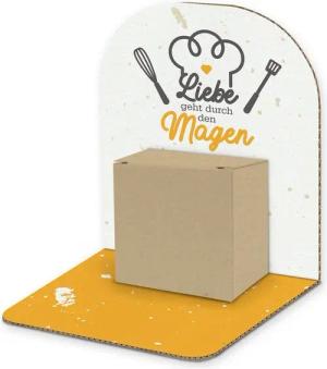 itenga Grußkarten itenga Geldgeschenkverpackung Basic Liebe I Aufsteller Würfel (Motiv 1