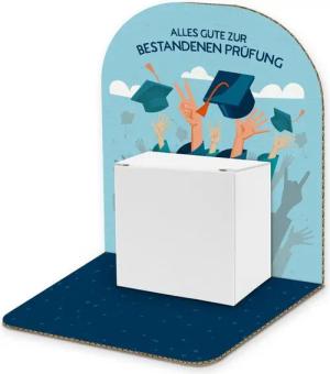 itenga Grußkarten itenga Geldgeschenkverpackung Basic Alles Gute zur Prüfung Würfel (Mot