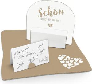 itenga Grußkarten itenga Geldgeschenkverpackung Schön dass du da bist (Motiv 109)Bodenpl