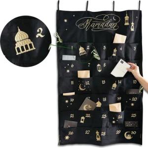PAPIERDRACHEN Countdown Kalender Ramadan Wandkalender - zum Selbstbefüllen - Für Kinder und Erwachsene
