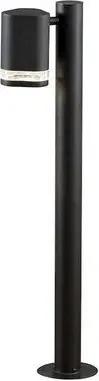 KONSTSMIDE LED Pollerleuchte, LED wechselbar, warmweiß, Garten-wegbeleuchtung, Gartenweg beleuchten mit Strom, Schwarz H: 70cm