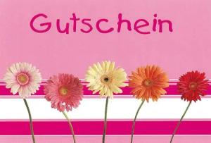 BSB Grußkarten Gutschein - Glückwunschkarte im Format 11,5 x 17 cm mit Briefumschlag