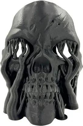 eXODA Skulptur Totenkopf Skulptur Tränen - weinender Schädel