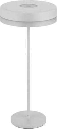 REV LED Tischleuchte, Disk, Tower, Akku, dimmbar, IP44
