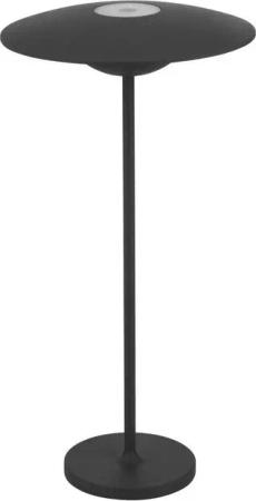 REV LED Tischleuchte, Disk, Tower, Akku, dimmbar, IP44