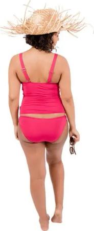 petit amour Tankini HELLENA Bademode Damen Mollige XXL swimwear curvy women (Set, 2-St., 2er-Pack) mitwachsender kaschierender Tankini