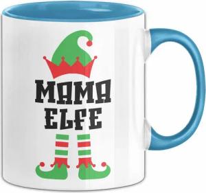 Trendation Tasse Mama Elf Tasse Geschenk Weihnachten