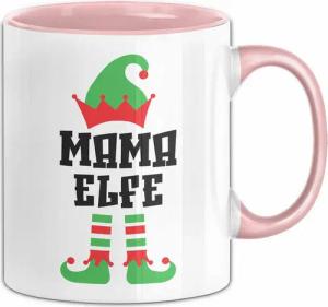 Trendation Tasse Mama Elf Tasse Geschenk Weihnachten