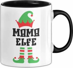 Trendation Tasse Mama Elf Tasse Geschenk Weihnachten