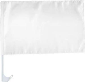 elasto Flagge Autofahne "Bianco" weiß