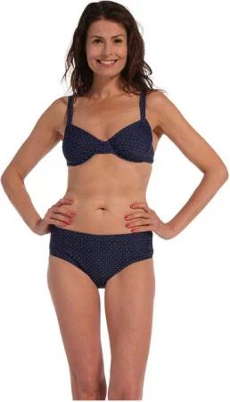 Pastunette Bügel-Bikini Damen Bügel Bikini (2-St) blau mit Punkten