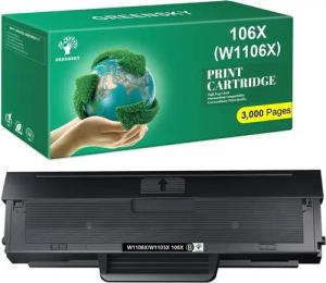 Greensky Tonerpatrone für HP W1106A 106A MFP 137fnw Laser 107r 135a, (1-St)