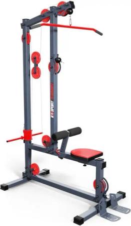 K-SPORT Kraftstation 3-fach Latzug-Station bis 150kg I oberer und unterem Kabelzug, Made in EU!
