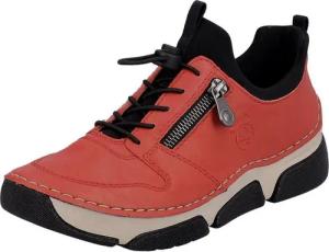 Rieker Slip-On Sneaker Schlupfschuh, Halbschuh, Freizeitsneaker, Gummizug, Schnellverschluss
