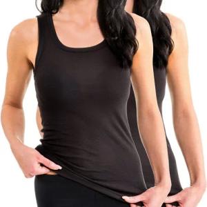 HERMKO Funktionsunterhemd 61325 2er Pack Damen Longshirt Funktionswäsche
