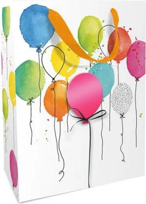 Braun+Company Atelier Geschenkpapier Braun & Company Geschenktragetasche Balloon Party