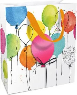 Braun+Company Atelier Geschenkpapier Braun & Company Geschenktragetasche Balloon Party
