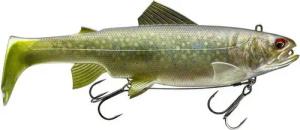Daiwa Kunstköder, Daiwa Prorex Live Trout Swimbait DF 180 Live Char Gummifisch montiert