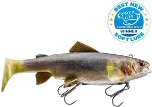 Daiwa Kunstköder, Prorex Live Trout Swimbait DF 180 18cm Live Ayu Gummifisch montiert