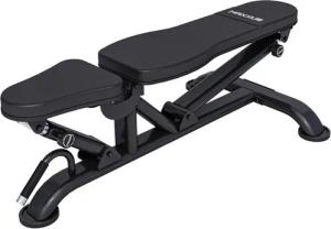 MAXXUS Hantelbank Universal PRO - Verstellbar, bis 300kg, Hantelbank, Schrägbank, (1-tlg), Negativbank, Multifunktions Fitnessbank, Flachbank, Bankdrücken