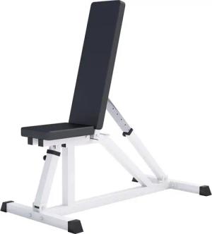 GORILLA SPORTS Hantelbank Rückenlehne 7-Fach, Sitz 4-Fach Verstellbar- Trainingsbank, Schrägbank